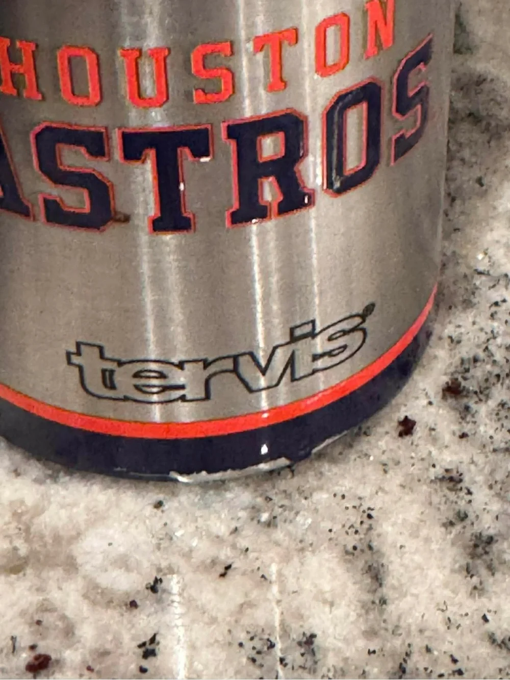 Tervis Houston Astros Stainless Steel Insulated Bottle - Silver/Orange/Navy